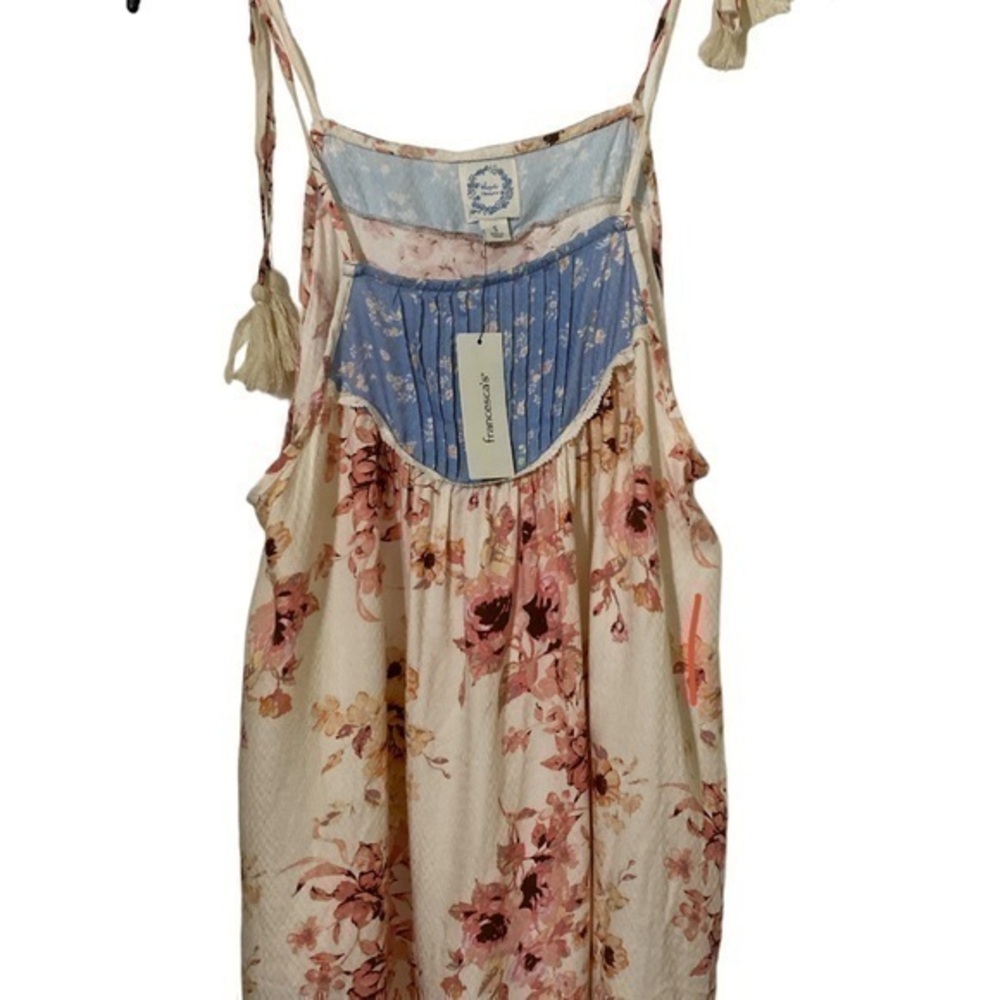 Francesca’s collections tops tie straps. size S